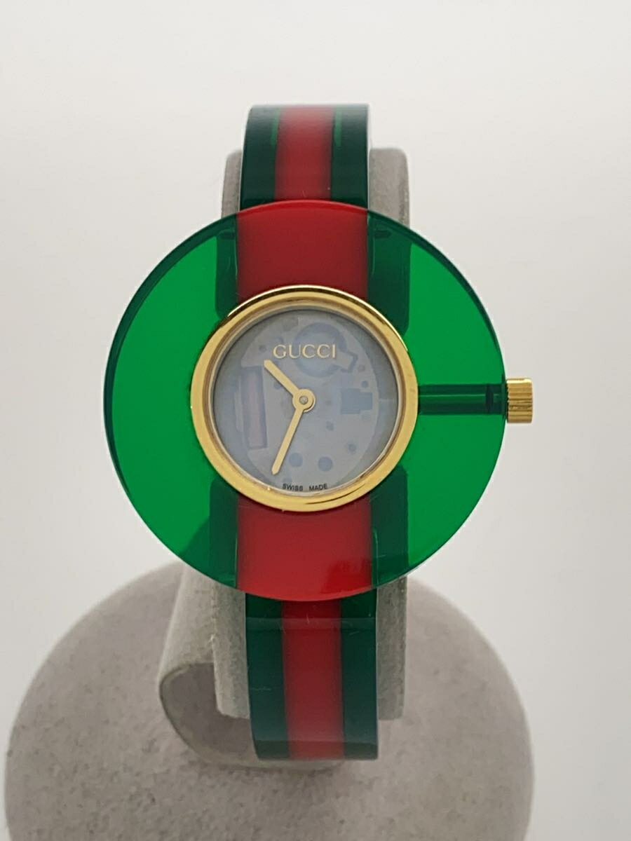 【中古】GUCCI◆クォーツ腕時計/アナ