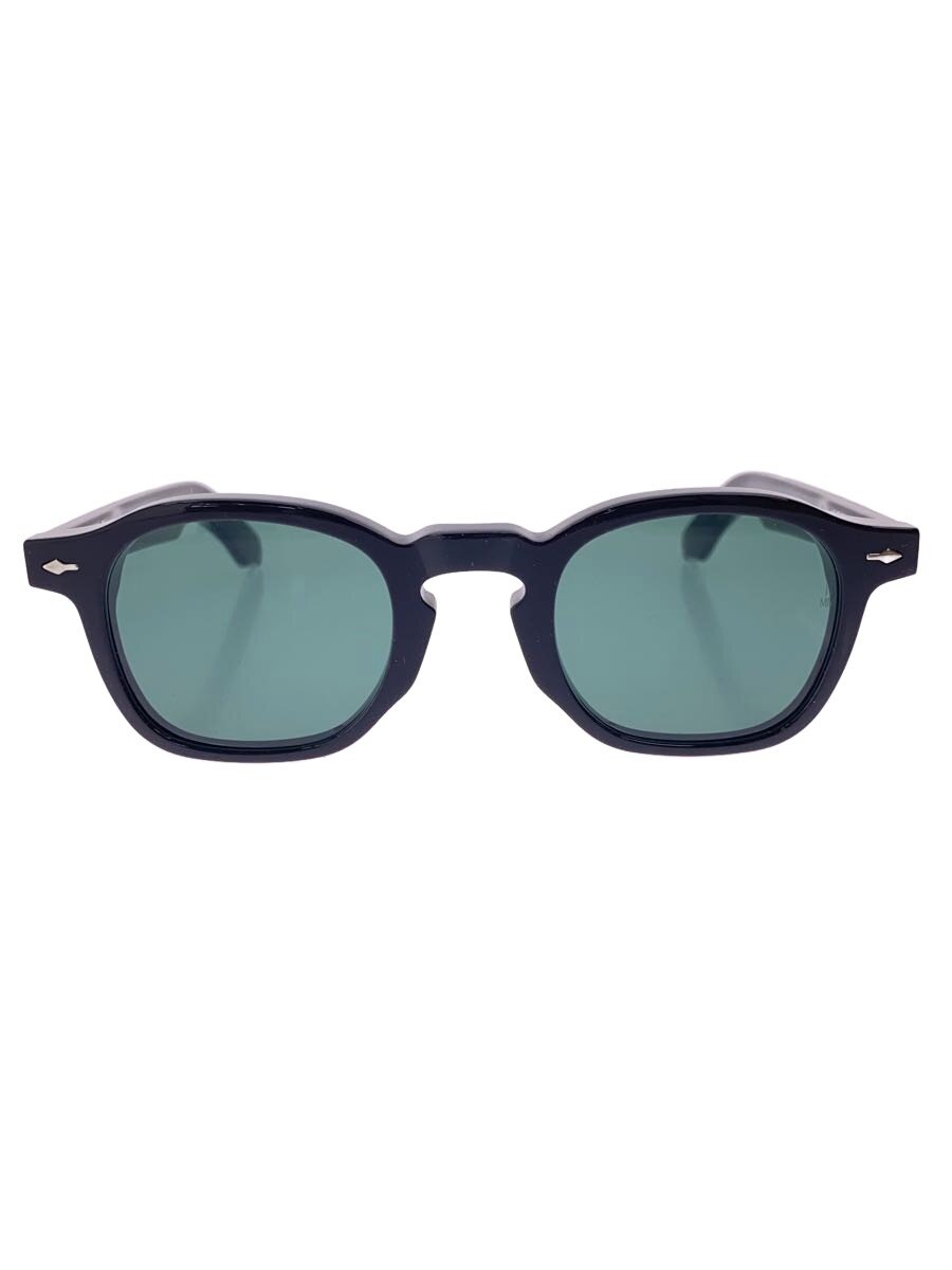 Sunglasses - 【中古】JACQUES MARIE MAGE◆サングラス/ウェリントン/セルロイド/BLK/GRN/メンズ/JMMZPX7Y【服飾雑貨他】