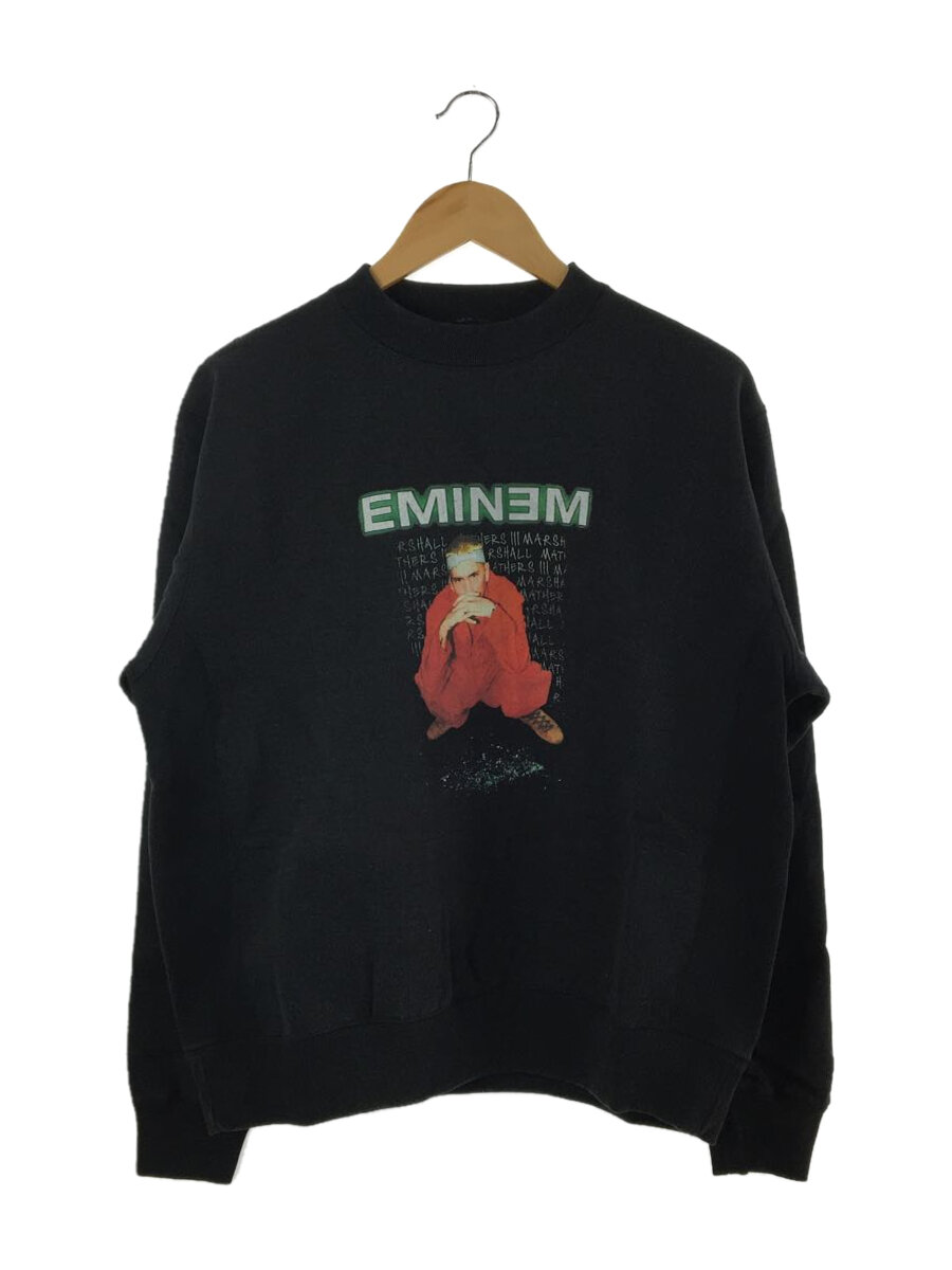 【中古】BYWEAR/スウェット/M/コットン/BLK/プリント/EMINEM Crewneck #9【メンズウェア】