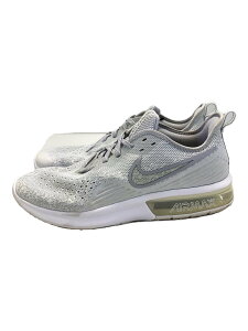 【中古】NIKE◆AIR MAX SEQUENT 4/エアマックス シークエント 4/グレー/AO4486-100/28cm/GRY【シューズ】