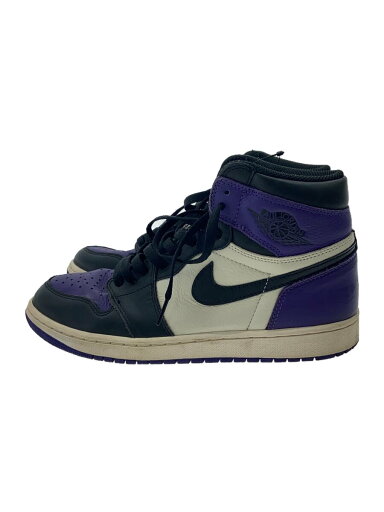 【中古】NIKE◆AIR JORDAN 1 RETRO HIGH OG/エアジョーダン1レトロハイ/パープル/27.5cm/PUP【シューズ】 【中古】NIKE◆AIR JORDAN 1 RETRO HIGH OG/エアジョーダン1レトロハイ/パープル/27.5cm/PUP【シューズ】