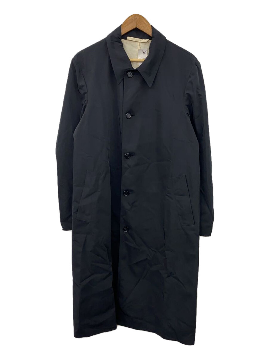 【中古】RAF SIMONS◆20ss/SLIM FIT CAR COAT/コート/48/ポリエステル/BLK//【メンズウェア】