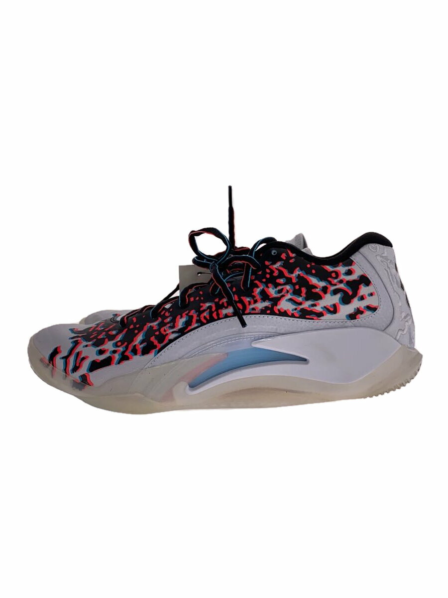 【中古】NIKE◆ジョーダン ザイオン 3 PF/27cm/WHT【シューズ】