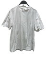 【中古】ENFOLD◆D2/ARM HIDDEN T-SHIRT/半袖カットソー/38/コットン/WHT/300HS780-2200【レディースウェア】