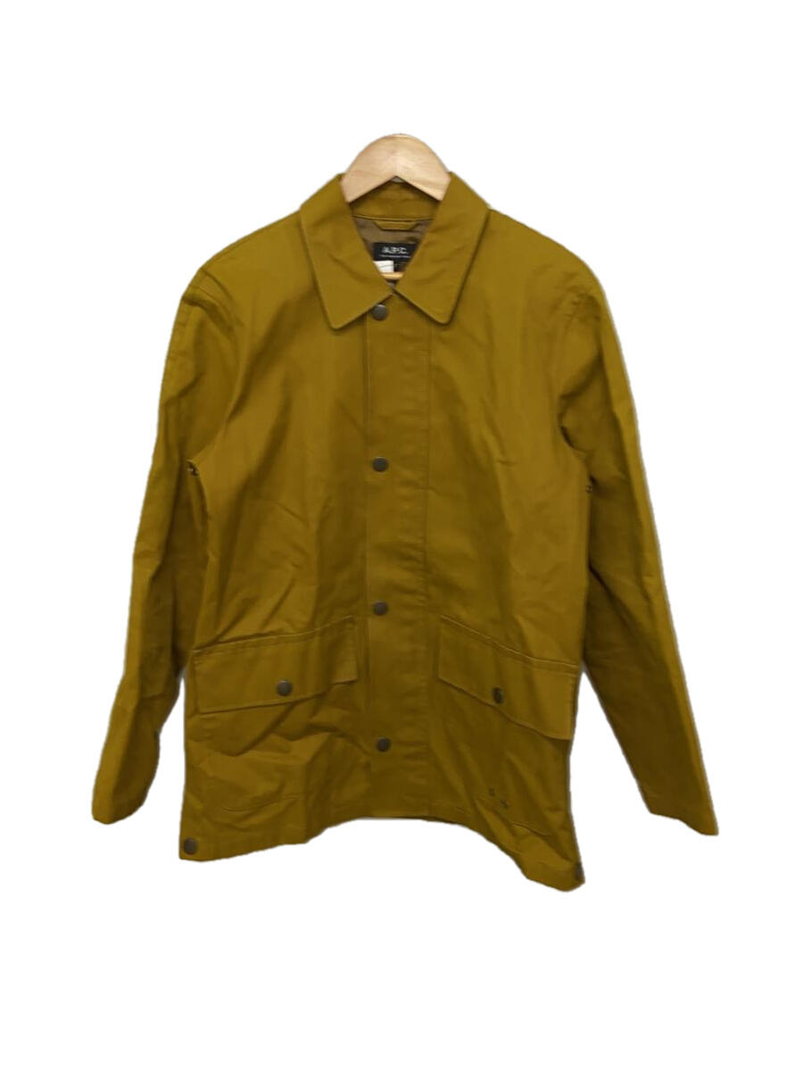 【中古】A.P.C.◆blouson yorkshire/24176-1-34861/カバーオール/S/コットン/YLW/無地/【メンズウェア】