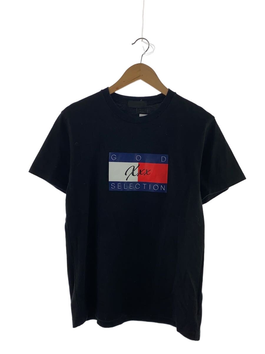 【中古】GOD SELECTION XXX◆Tシャツ/S/コットン/BLK【メンズウェア】