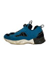 【中古】Reebok◆INSTAPUMP FURY ROAD MT_インスタポンプ フューリー ロード/BD1500/ブルー/28cm【シューズ】