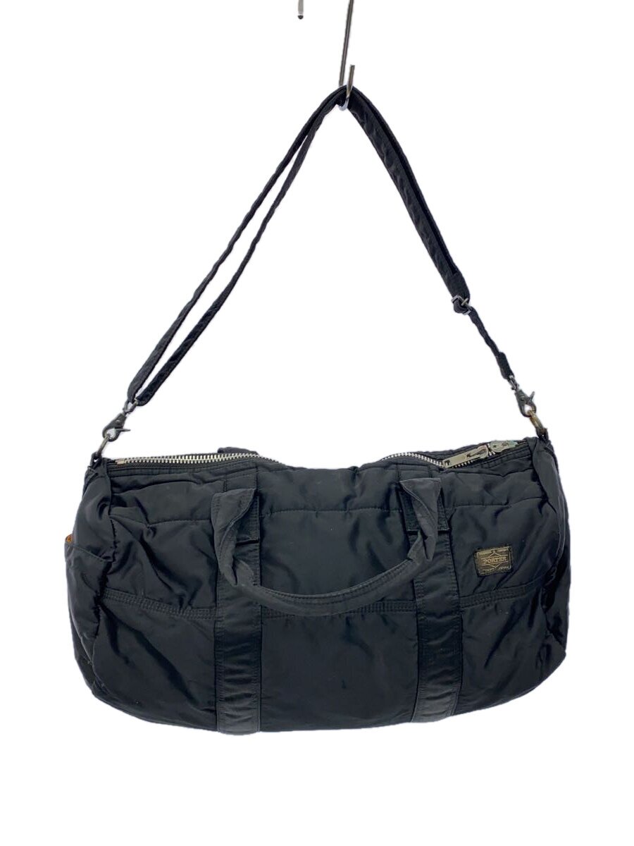 【中古】PORTER◆ボストンバッグ/BLK【バッグ】