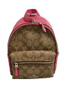 【中古】COACH◆リュック/--/PNK【バッグ】(4)