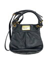 【中古】MARC BY MARC JACOBS◆ショルダーバッグ/レザー/BLK/無地【バッグ】
