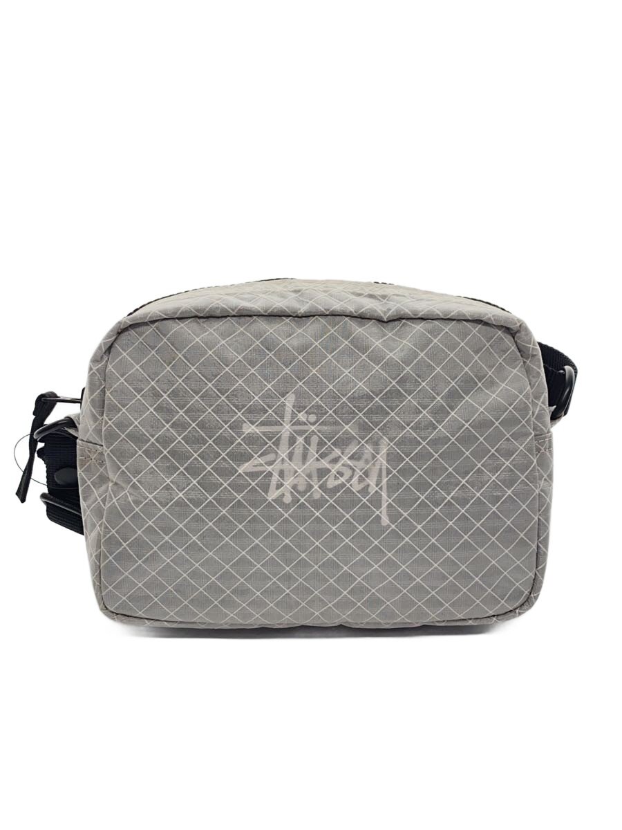 【中古】STUSSY◆ショルダーバッグ/--/WHT/134261【バッグ】