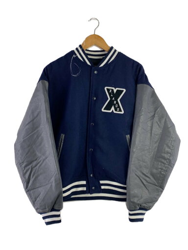 【中古】X-LARGE◆スタジャン/L/ウール/NVY/101214021004【メンズウェア】 【中古】X-LARGE◆スタジャン/L/ウール/NVY/101214021004【メンズウェア】