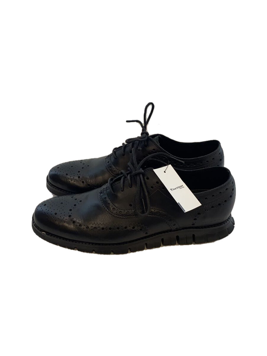 【中古】COLE HAAN◆ZEROGRAND/ドレスシューズ/M/BLK/C20719【シューズ】