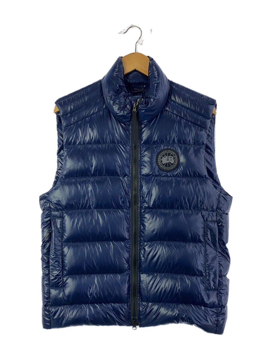 CANADA GOOSE◆CROFTON VEST/ダウンベスト/M/ナイロン/NVY/無地/2229MB//