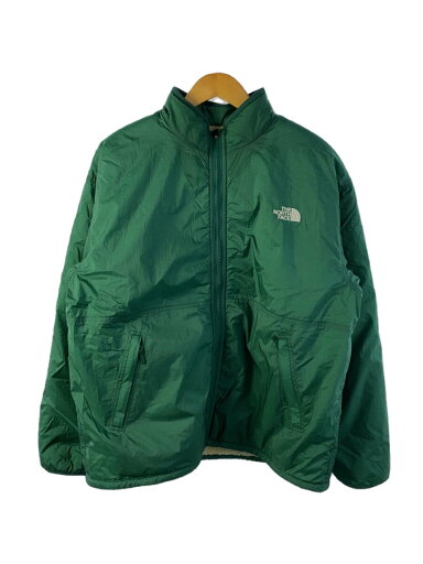 【中古】THE NORTH FACE◆ジャケット/L/ナイロン/GRN/NP72333/ダブルフェイス/リバーシブル【メンズウェア】 【中古】THE NORTH FACE◆ジャケット/L/ナイロン/GRN/NP72333/ダブルフェイス/リバーシブル【メンズウェア】