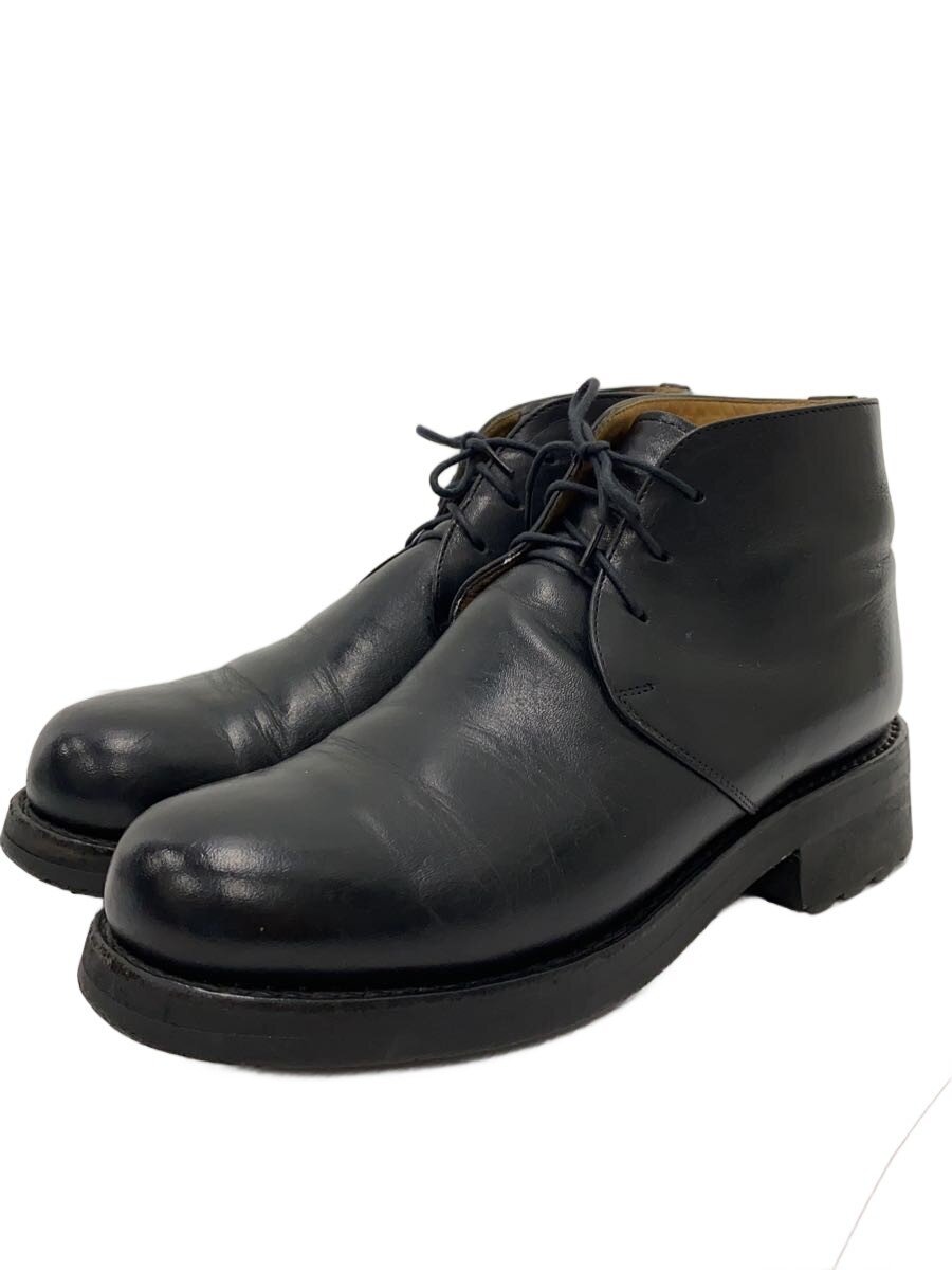 【中古】Jean-Baptiste◆チャッカブーツ/40/BLK/レザー/MADE IN E.E.C//【シューズ】