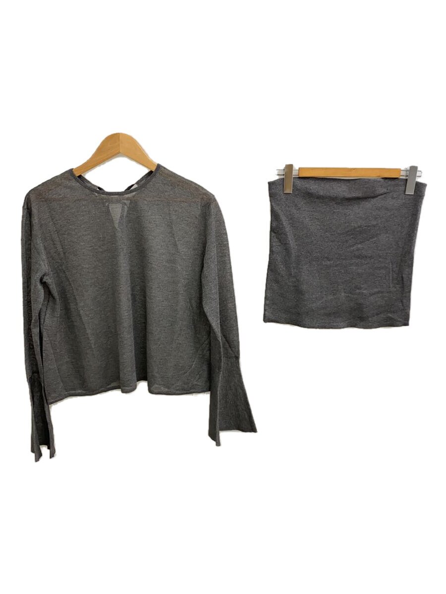 【中古】Mila Owen◆ニット・セーター(薄手)/1/レーヨン/GRY/09WNT251018【レディースウェア】 jumblestore-37746445 2nd STREET 楽天市場店 パッケージ画像