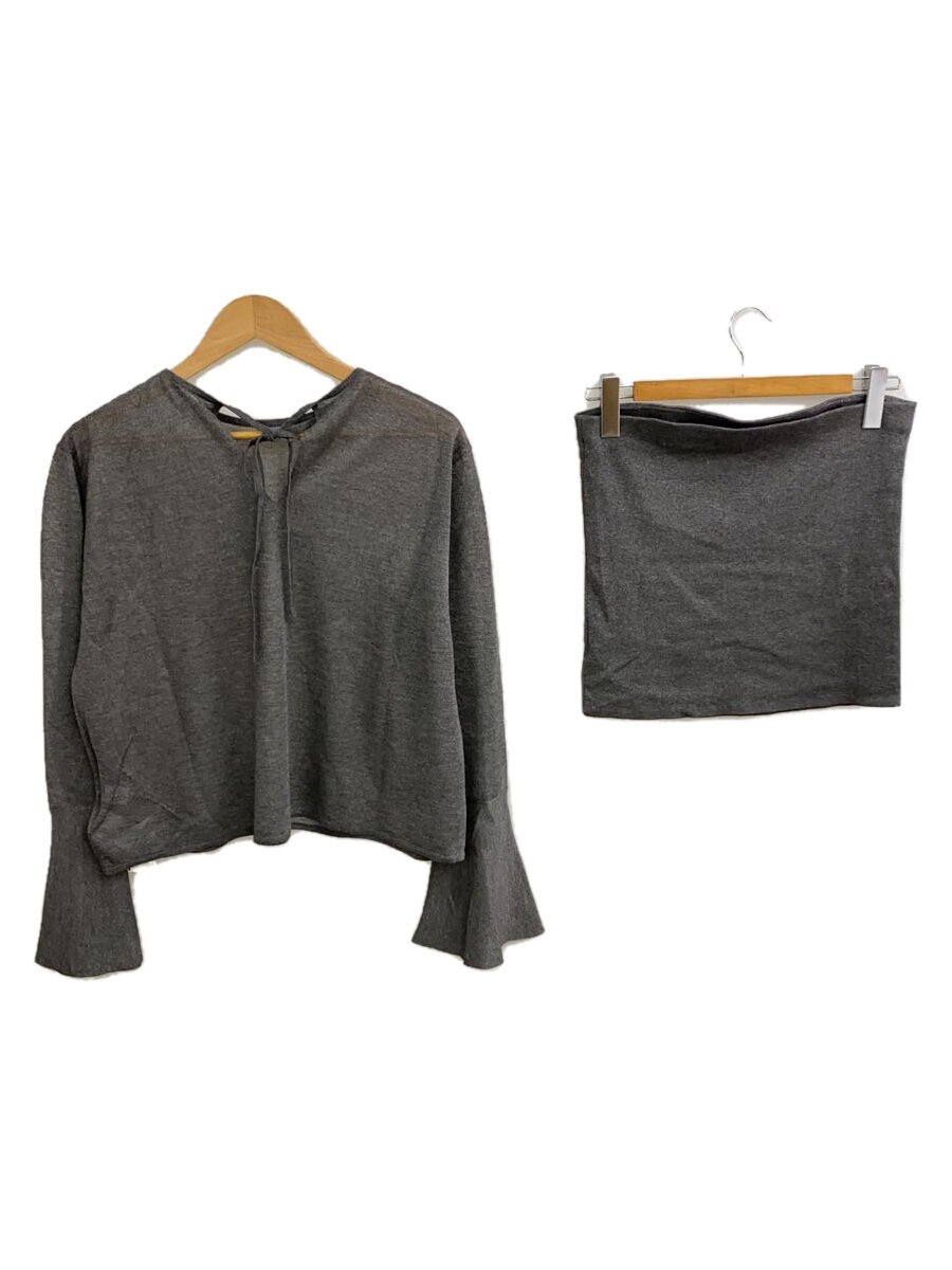 【中古】Mila Owen◆ニット・セーター(薄手)/1/レーヨン/GRY/09WNT251018【レディースウェア】 jumblestore-37746445 2nd STREET 楽天市場店 サンプル画像2