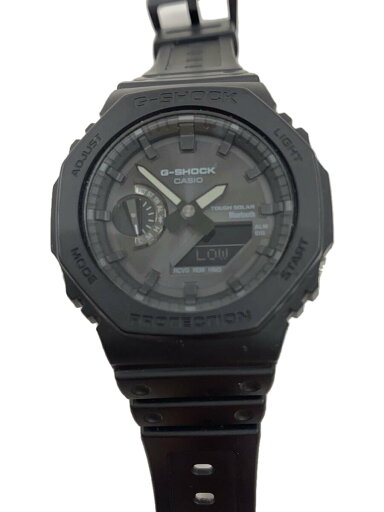 【中古】CASIO◆ソーラー腕時計_G-SHOCK/アナログ/ラバー/BLK/BLK【服飾雑貨他】 【中古】CASIO◆ソーラー腕時計_G-SHOCK/アナログ/ラバー/BLK/BLK【服飾雑貨他】