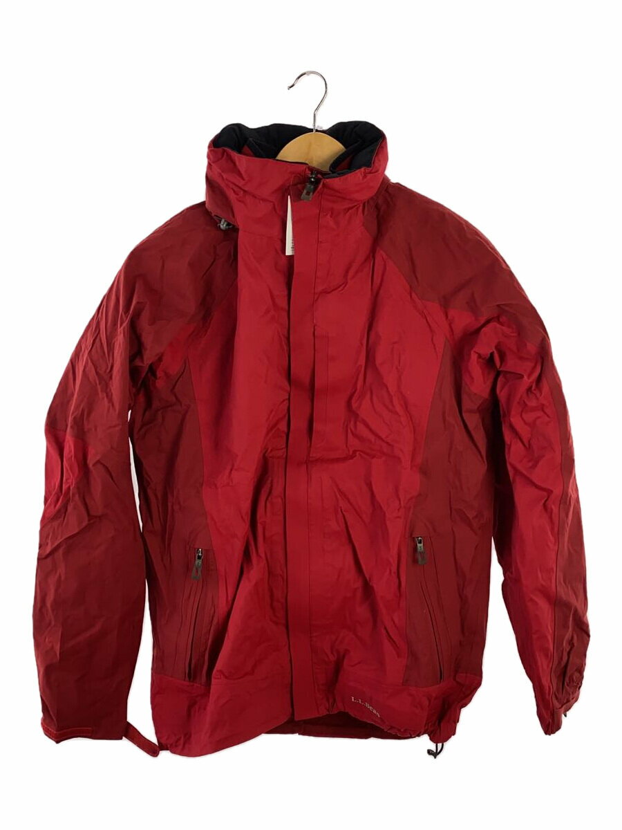 【中古】L.L.Bean◆ジャケット/S/ポリエステル/RED/無地/OCFA2【メンズウェア】