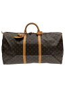 【中古】LOUIS VUITTON◆キーポル55_モノグラム・キャンバス_BRW/PVC/BRW//【バッグ】(4)