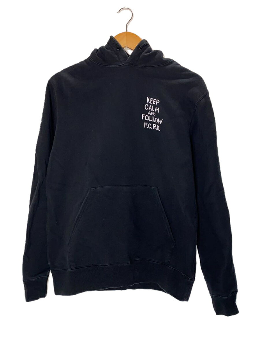 F.C.R.B.(F.C.Real Bristol)◆WIDE SWEAT HOODIE/フーディ/パーカー/M/コットン/ブラック/プリント/SOPH-202065