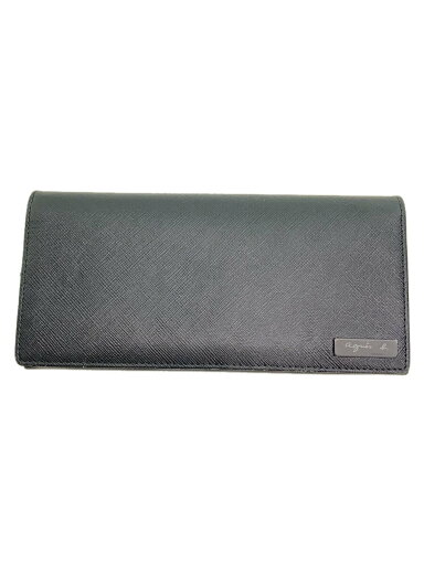 【中古】agnes b.◆長財布/レザー/BLK/無地/メンズ/UIZ-16【服飾雑貨他】 【中古】agnes b.◆長財布/レザー/BLK/無地/メンズ/UIZ-16【服飾雑貨他】