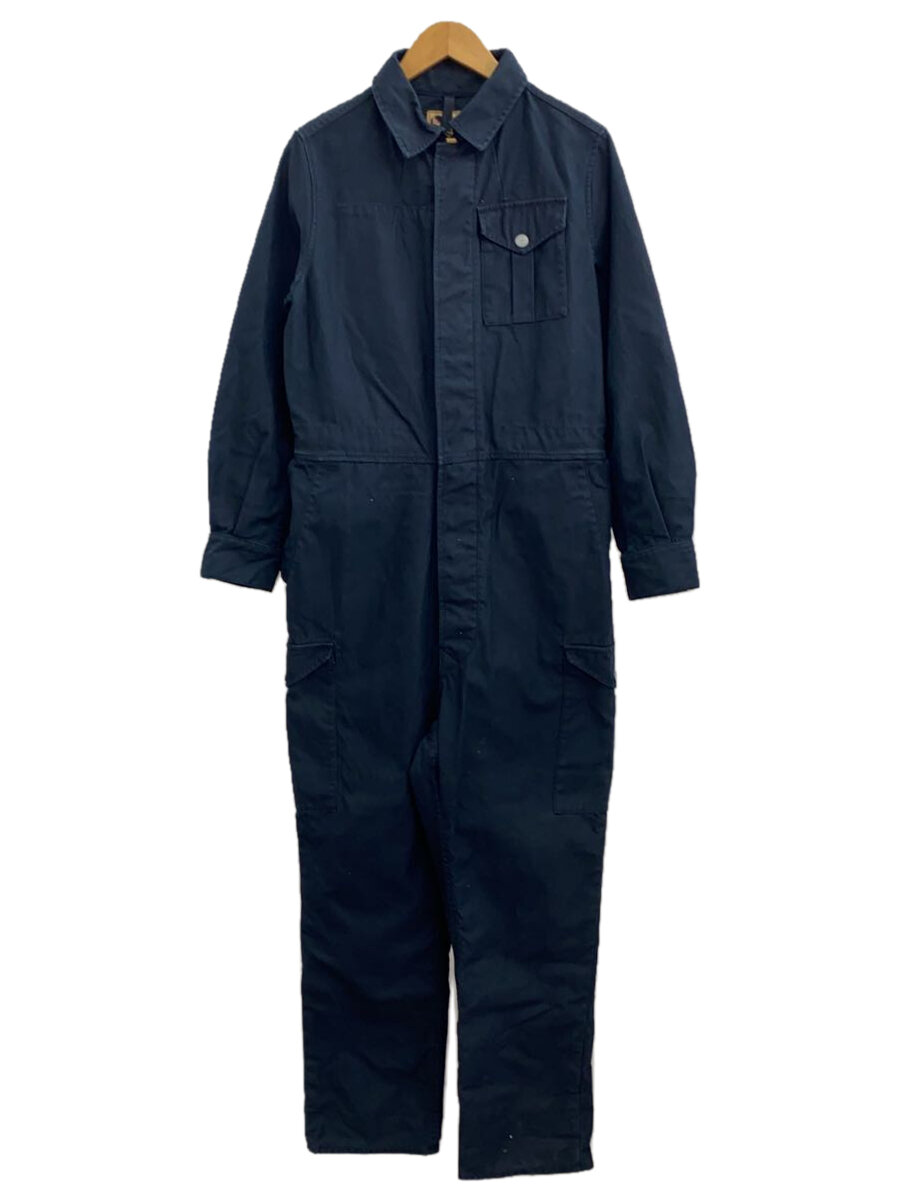 【中古】Nigel Cabourn◆つなぎ/オールインワン/42/コットン/NVY/8037-13-50530【メンズウェア】