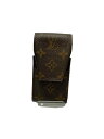 【中古】LOUIS VUITTON◆エテュイ・シガレット_モノグラム・キャンバス_BRW/--/BRW/モノグラム/メンズ【服飾雑貨他】