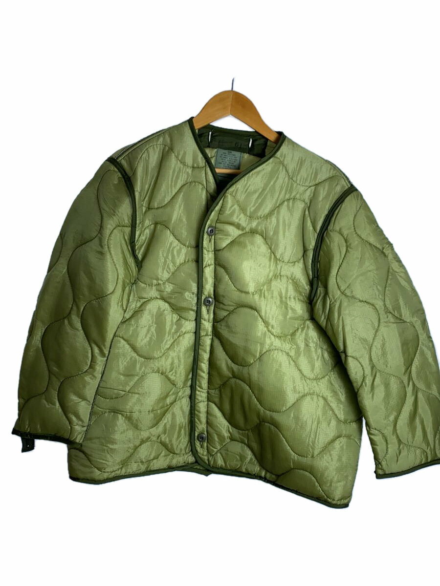 【中古】US.ARMY◆キルティングジャケット/M/--/KHK/DLA100-87-C-4060【メンズウェア】
