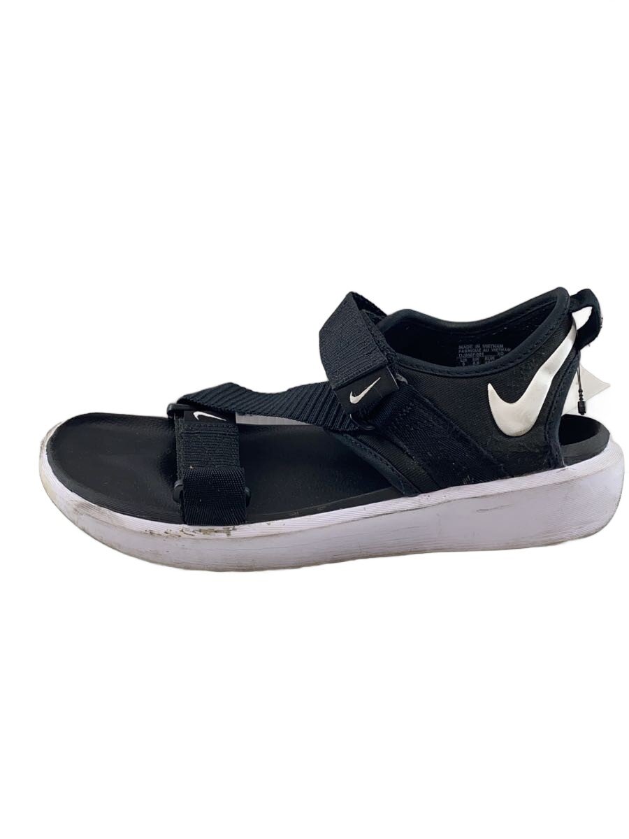 【中古】NIKE◆VISTA SANDAL_ビスタ サンダル/26cm/BLK/ポリエステル【シューズ】