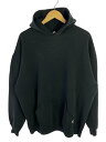 【中古】RUSSELL ATHLETIC◆パーカー/XXL/コットン/BLK//【メンズウェア】