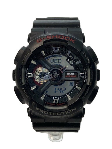 【中古】CASIO◆クォーツ腕時計・G-SHOCK/デジアナ/BLK/BLK/カシオ/ブラック/黒【服飾雑貨他】 【中古】CASIO◆クォーツ腕時計・G-SHOCK/デジアナ/BLK/BLK/カシオ/ブラック/黒【服飾雑貨他】