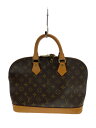 【中古】LOUIS VUITTON◆1)アルマ_モノグラム・キャンバス_BRW/PVC/BRW/総柄【バッグ】