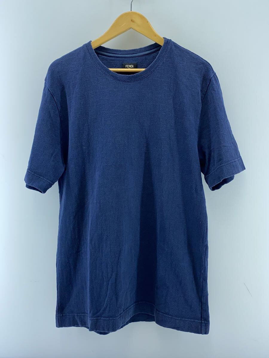 【中古】FENDI◆Tシャツ/L/コットン/NVY/FY0936 AN1T//【メンズウェア】