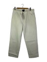 yÁzAURALEETWIST FINX HEAVY CHINO BELTED PANTS/{g/4/WHT/A22SP01OCyYEFAz