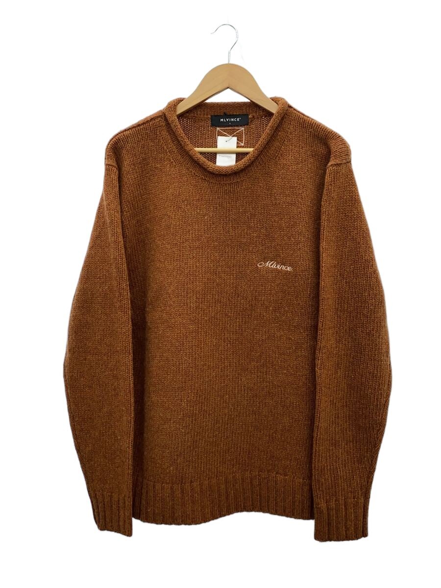 MLVINCE◆ニット・セーター(厚手)/L/ウール/BRW//