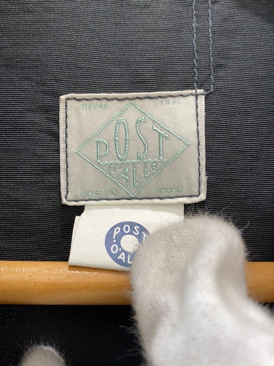 【中古】POST OVERALLS◆NAVY Parka/60/40 charcoal/USN復刻/ジャケット/L/コットン/GRY/1105-SFC//【メンズウェア】