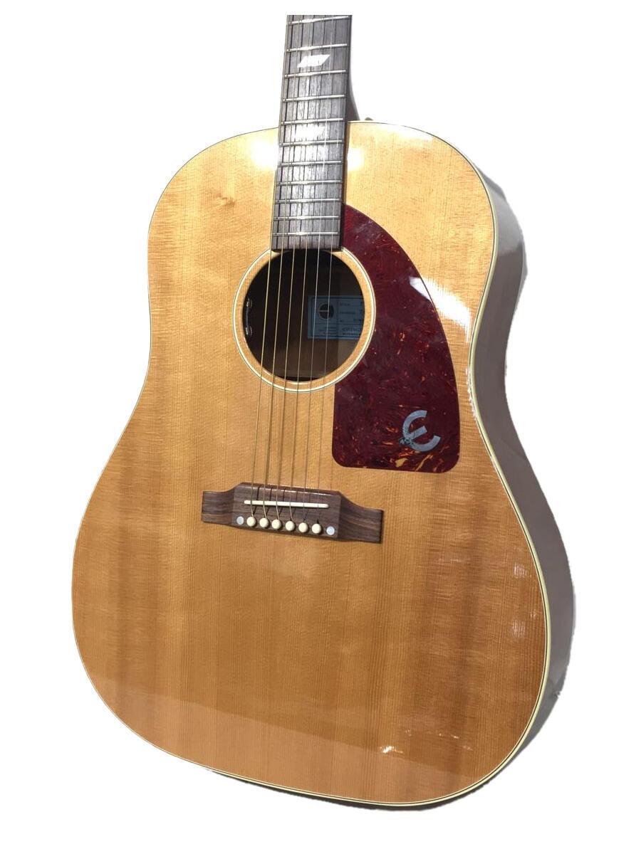 【ブランド】Epiphone 【ブランドカナ】エピフォン 【型番】 【程度】B 【カラー】ナチュラル・木目 【キーワード】　　 2023/10/29 セカンドストリート楽器館下北沢店 【3877】【中古】Epiphone◆TEXAN FT-79/エレアコ/本体のみ ブランド Epiphone 型番 カラー ナチュラル・木目 実寸 【エレアコ】 スケール：628 / ナット幅：43.8 / フレット数：20 【その他】 その他サイズ：/ 商品は　セカンドストリート楽器館下北沢店の店頭にて販売しております。商品に関するお問合わせは、お電話(TEL:03-5431-5156)にて、問合わせ番号：2338770072872をお伝えください。 配送方法やお支払い方法に関するお問い合わせは、サポートセンターまでご連絡をお願いします。 ※お電話の対応は営業時間内のみとなります。お問い合わせフォームでお問い合わせの際はご注文番号をご記入下さい この商品に関する出品店舗からのコメント ●数々のレジェンドに愛された名機「TEXAN」。1970年の生産終了後、数度の復刻を経て、2020年ギブソンアコースティックを製作するモンタナ工場製で復活したUSAモデル！LR Baggs Element VTCを搭載し、即戦力の1本です。●Body Top:Soild Spruce●Neck:Mahogany●Side&amp;Back:Soild Mahogany●Fingerboard/Fret:Indian Rosewood / 20F●Scale:628mm●Nut Width:43.8mm●PU:LP Baggs Element VTC●Weight:1.93kg●付属品:本体のみ