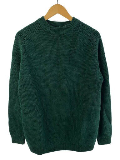 【中古】patagonia◆70s/初期タグ/白タグ/デカタグ/ヴィンテージ/ニット・セーター(厚手)/L/ウール/グリー【メンズウェア】 【中古】patagonia◆70s/初期タグ/白タグ/デカタグ/ヴィンテージ/ニット・セーター(厚手)/L/ウール/グリー【メンズウェア】