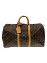 【中古】LOUIS VUITTON◆ボストンバッグ/--/BRW/総柄【バッグ】