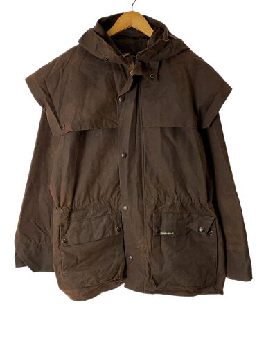 【中古】OUTBACK/オイルドジャケット/XL/コットン/BRW/フーデット【メンズウェア】 【中古】OUTBACK/オイルドジャケット/XL/コットン/BRW/フーデット【メンズウェア】