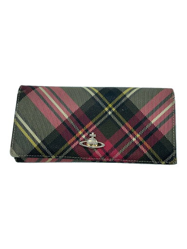 【中古】Vivienne Westwood◆長財布/レザー/チェック/レディース【服飾雑貨他】 【中古】Vivienne Westwood◆長財布/レザー/チェック/レディース【服飾雑貨他】