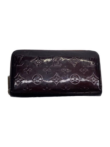 【中古】LOUIS VUITTON◆ジッピー・ウォレット_モノグラム・ヴェルニ_ボルドー/エナメル/ボルドー/レディース【服飾雑貨他】 【中古】LOUIS VUITTON◆ジッピー・ウォレット_モノグラム・ヴェルニ_ボルドー/エナメル/ボルドー/レディース【服飾雑貨他】