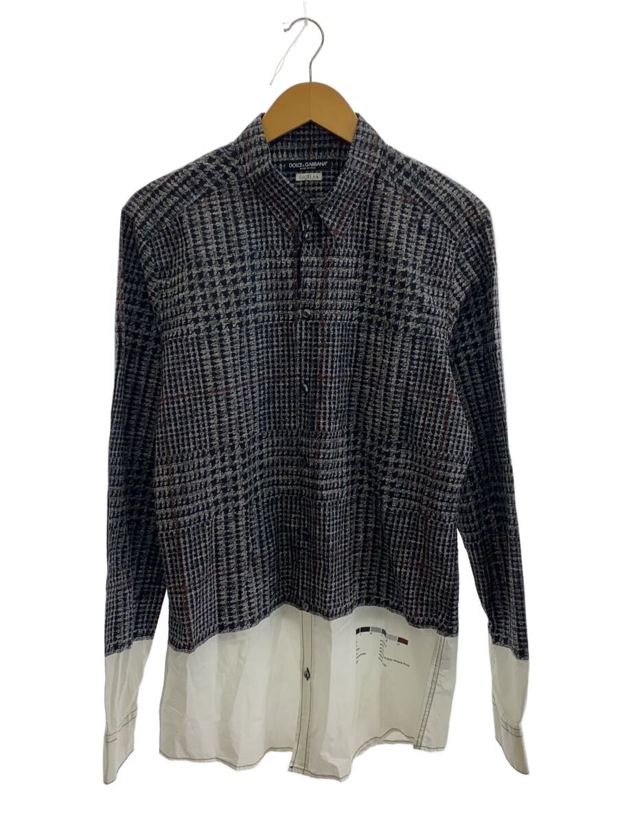 【中古】DOLCE&GABBANA◆長袖シャツ/--/�