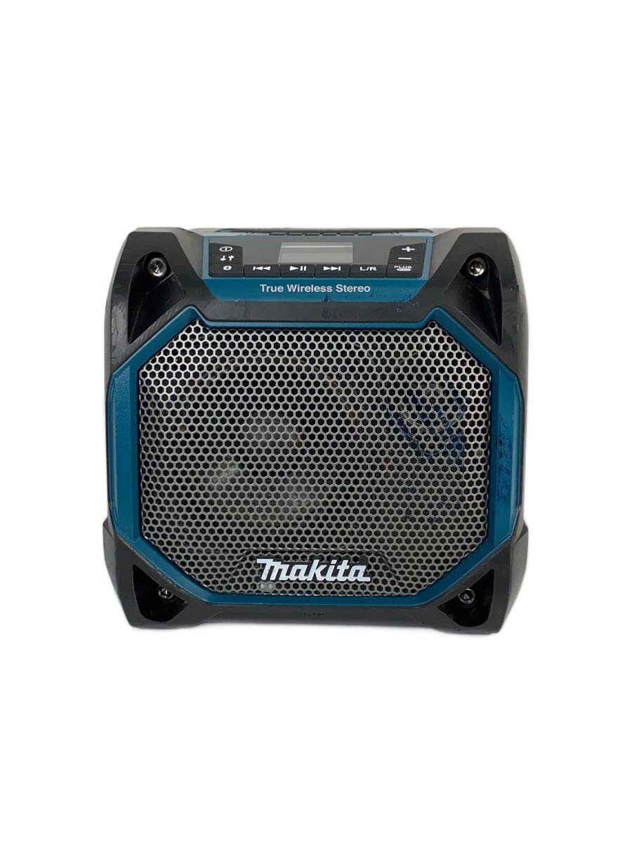 【中古】makita◆Bluetoothスピーカー MR203 [青]【家電・ビジュアル・オーディオ】