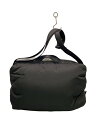 【中古】NOMADIS◆ショルダーバッグ/ポリエステル/BLK/無地/2way【バッグ】