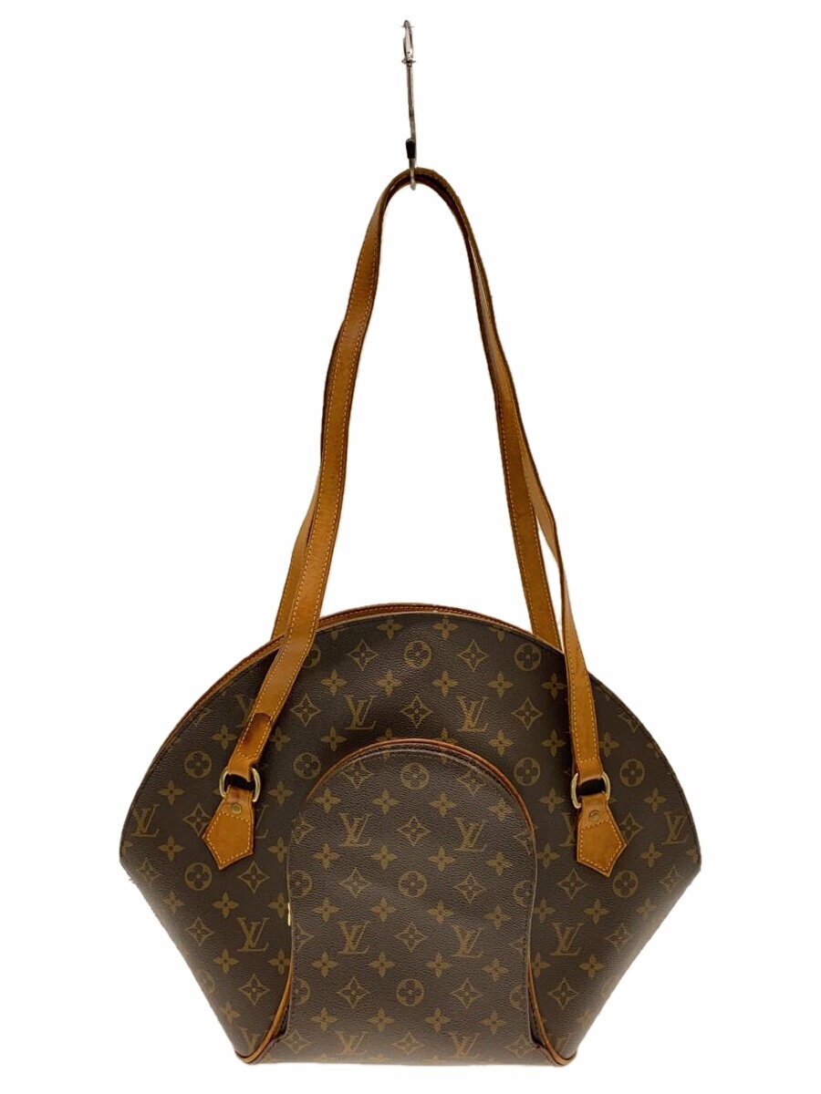 【中古】LOUIS VUITTON◆エリプス・ショッピング_モノグラム・キャンバス_BRW/PVC/BRW/総柄//【バッグ】