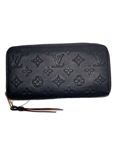 【中古】LOUIS VUITTON◆ジッピー・ウォレット_モノグラム・アンプラント_NVY/牛革/NVY/メンズ【服飾雑貨他】 【中古】LOUIS VUITTON◆ジッピー・ウォレット_モノグラム・アンプラント_NVY/牛革/NVY/メンズ【服飾雑貨他】