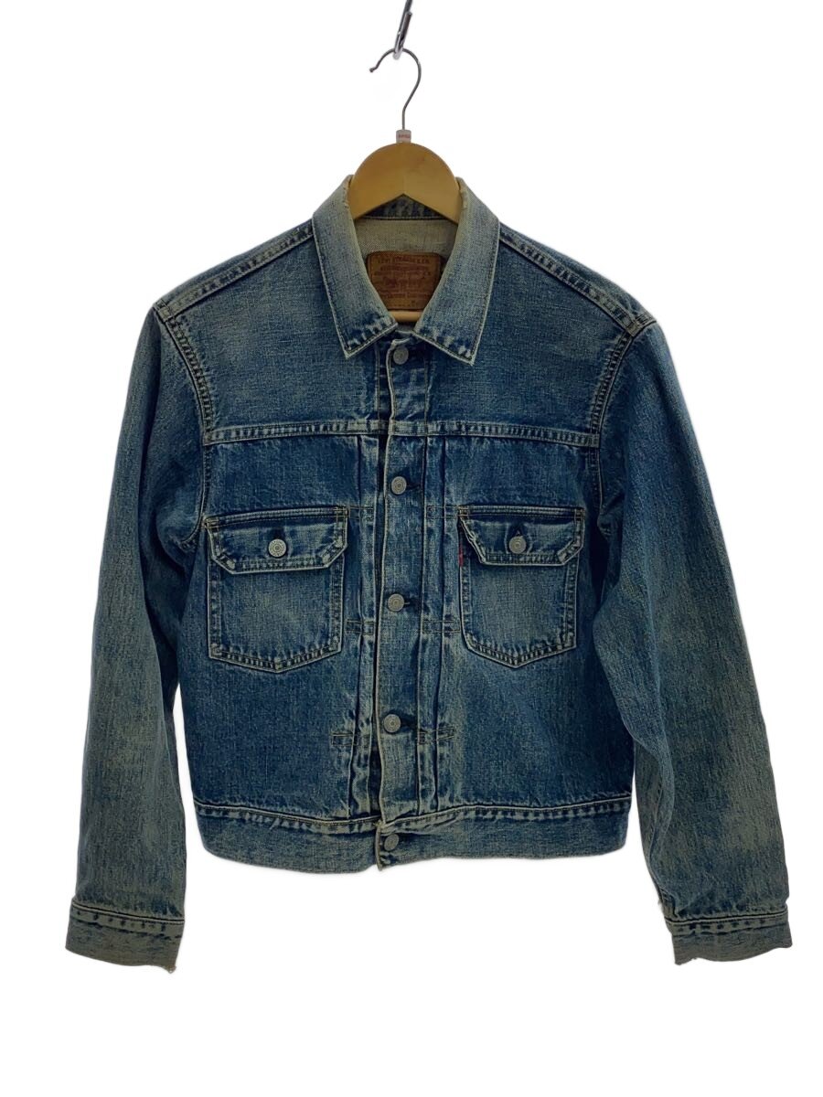 【中古】Levi’s◆Gジャン/40/コットン/IDG/無地/71507-XX//【メンズウェア】